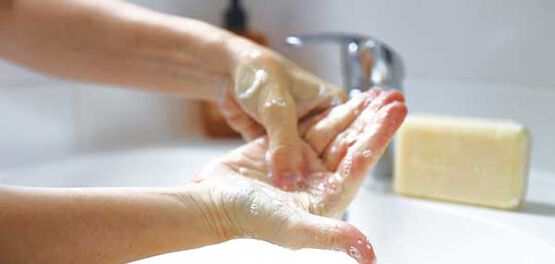laver ses mains 
