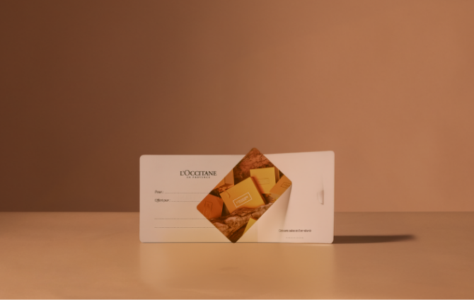 giftcards L'Occitane