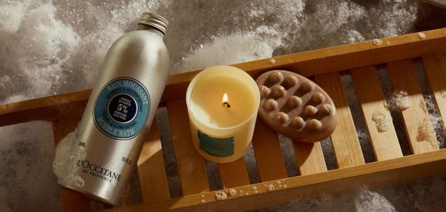 ontspannend anti stress schuimbad