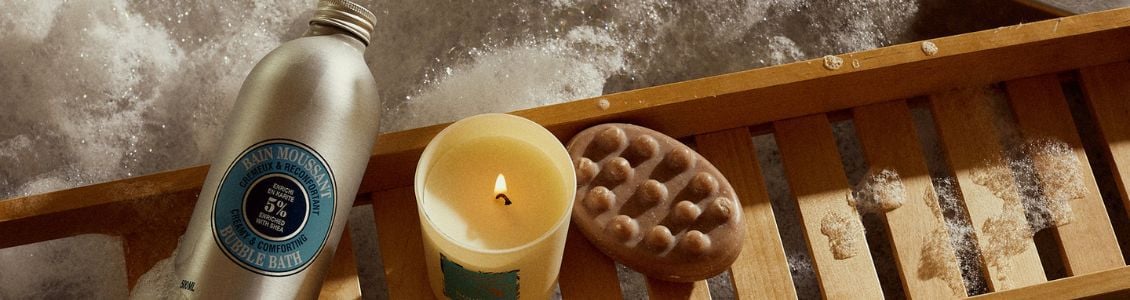 ontspannend anti stress schuimbad