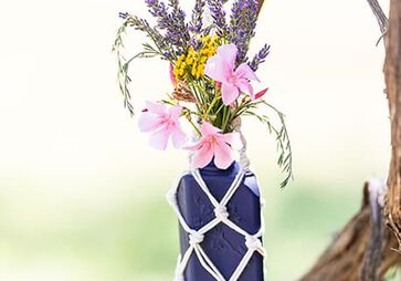 CR&Eacute;EZ UN VASE TENDANCE &Agrave; PARTIR D'UN GEL DOUCHE