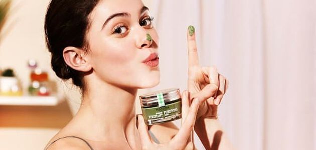 utilisation du masque visage