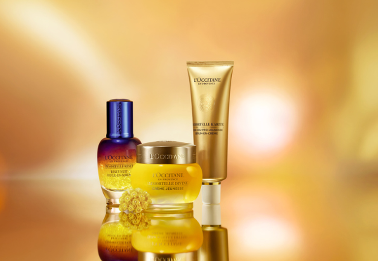 immortelle collection soin visage anti age