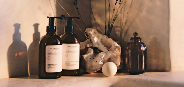 gentle & balanced haarverzorging - expert haircare L'OCCITANE - herstellende shampoos en conditioners