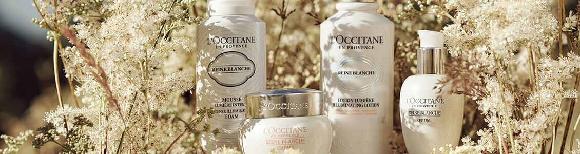 Reine Blanche collection skincare visage