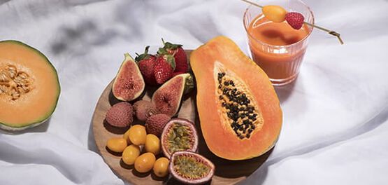 alimentation saine belle peau