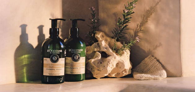 aromachology kracht en volume haar collectie LOCCITANE
