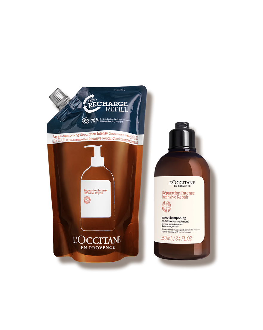 Duo Intens Herstellende Conditioner 250ml en Refill | L&rsquo;Occitane en Provence