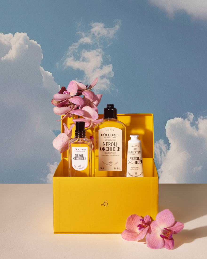 Affichage de l&rsquo;image 4/4 du produit Coffret cadeau Parfum N&eacute;roli Orchid&eacute;e, , RECT