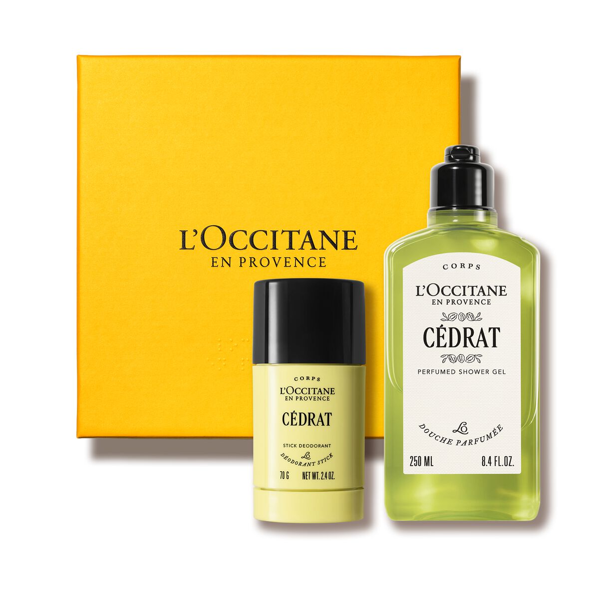 Duo Cédrat Douche gel & Deodorant - L'occitane en Provence