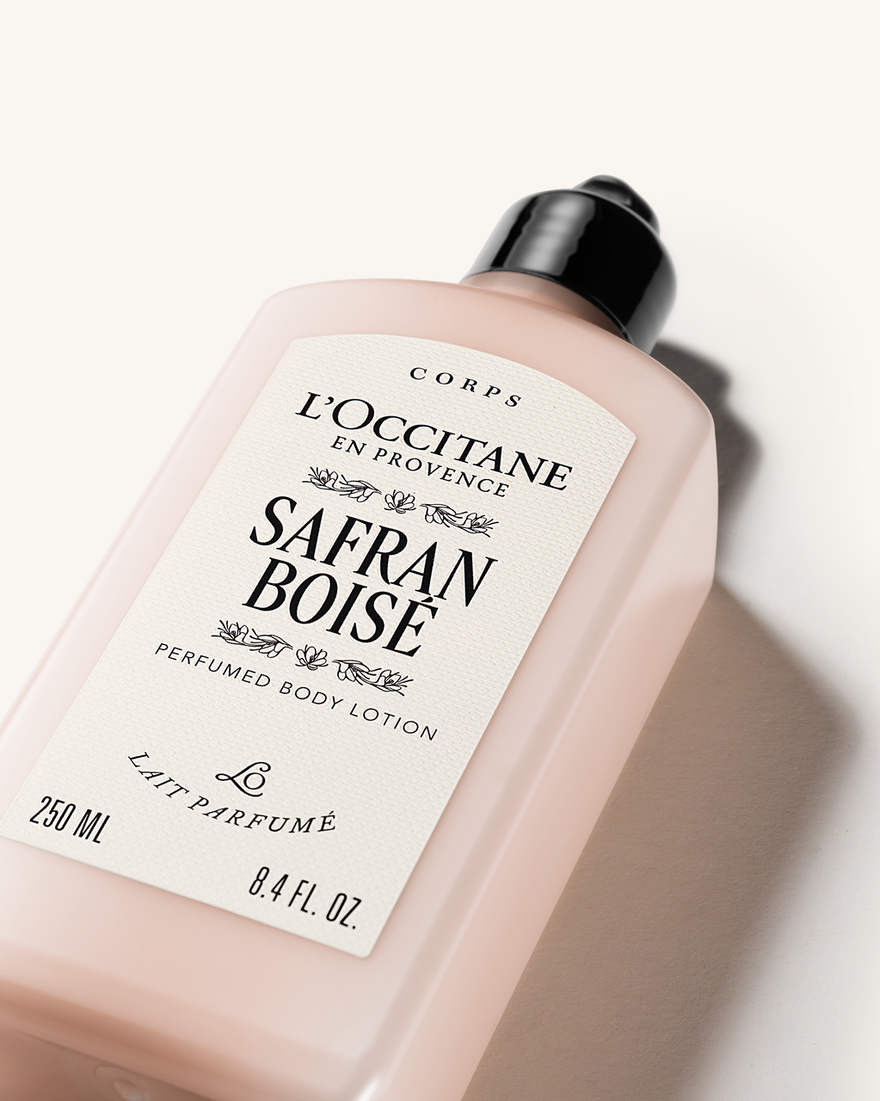 Affichage de l&rsquo;image 2/2 du produit Lait Corps Parfum&eacute; Safran Bois&eacute;, , RECT