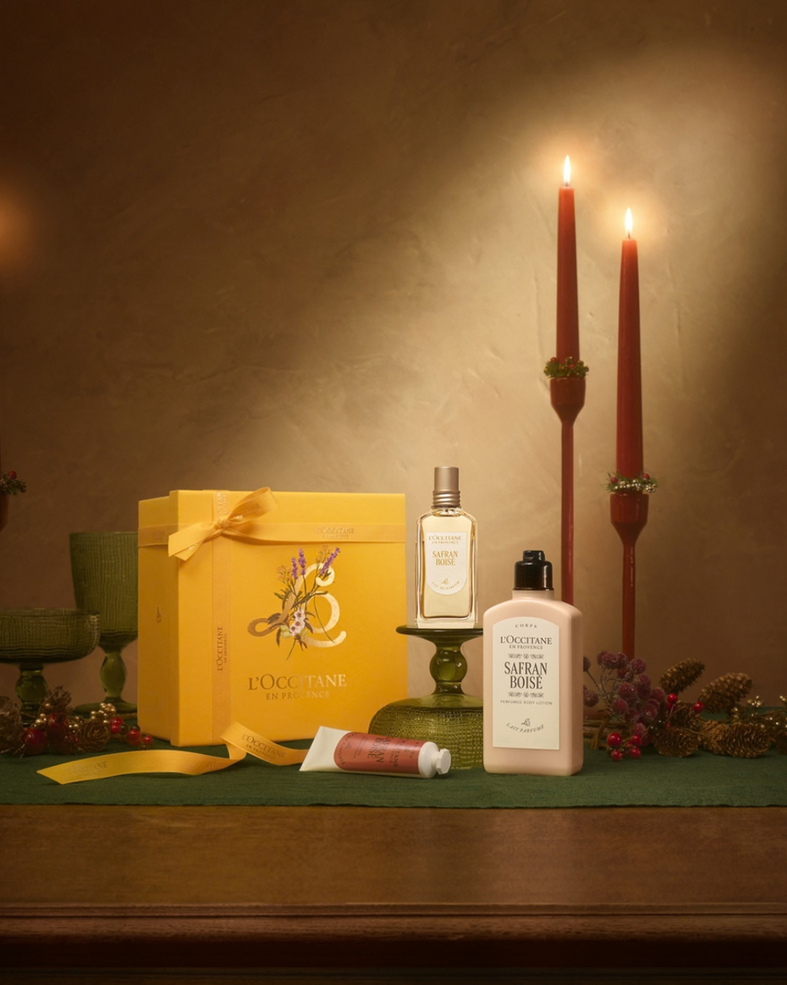Affichage de l&rsquo;image 2/2 du produit Coffret Parfum Safran Bois&eacute;, , RECT