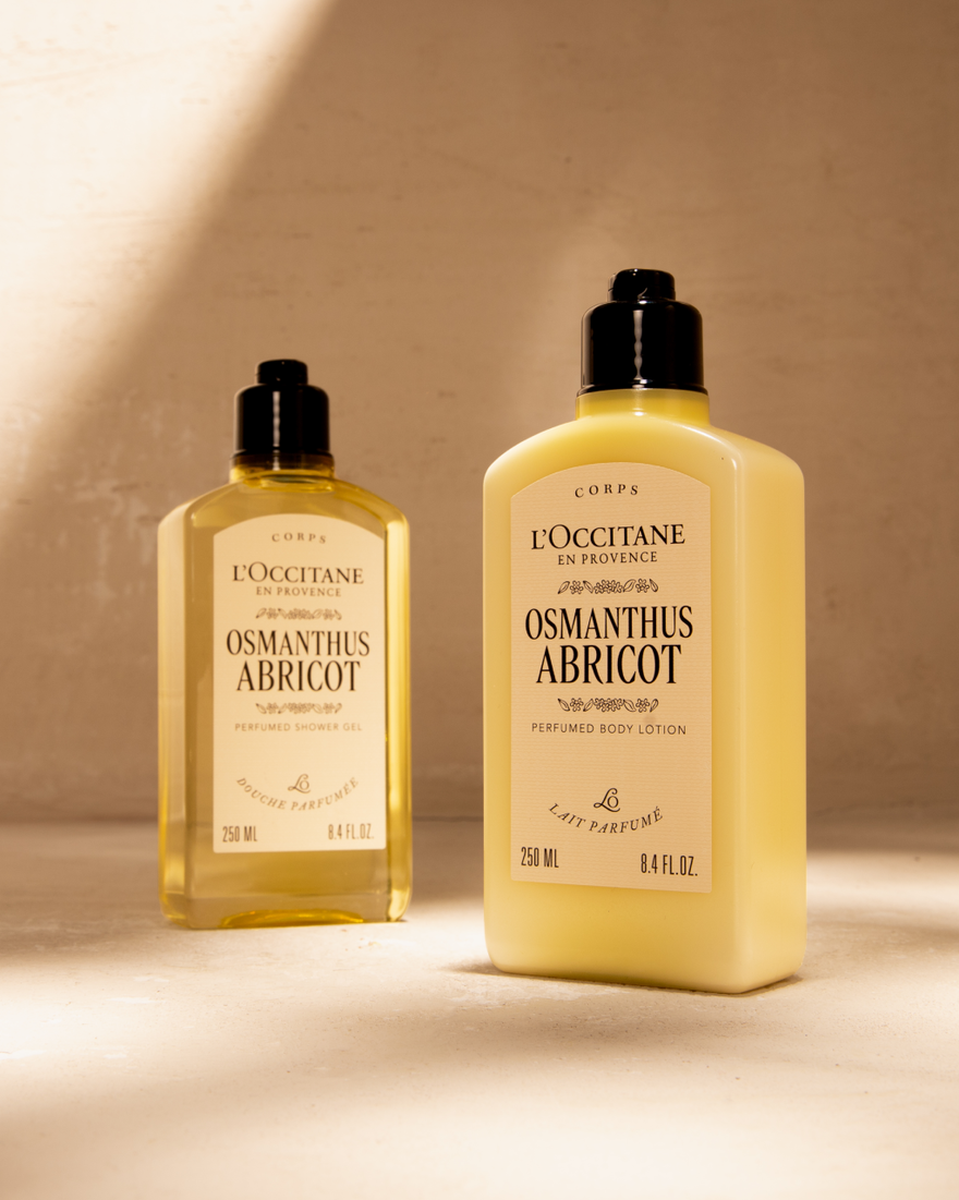 Weergave afbeelding 3/4 van product Osmanthus Abricot Geparfumeerde Bodymilk, , RECT