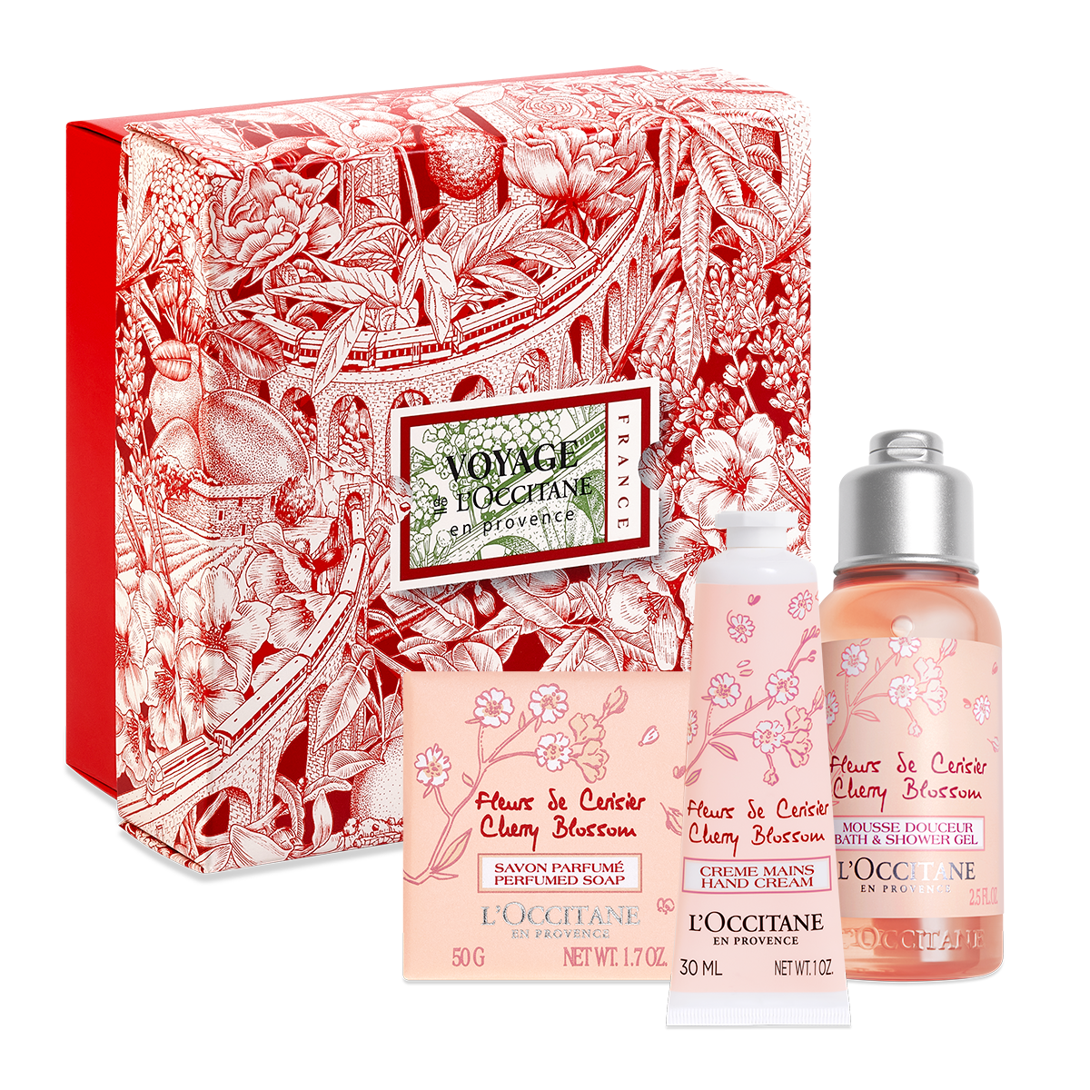 Coffret découverte Fleurs de Cerisier | L'OCCITANE BE