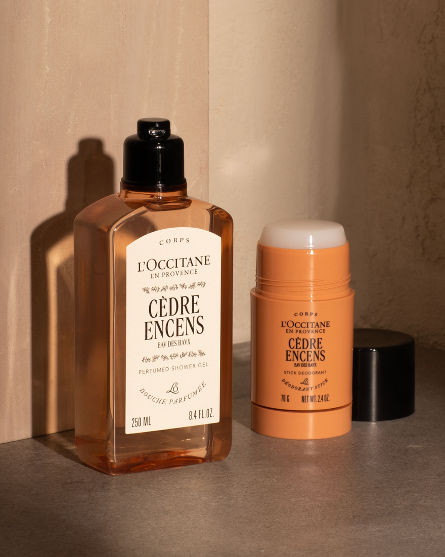 Gel Douche parfumé Cèdre Encens 250ml | L'Occitane
