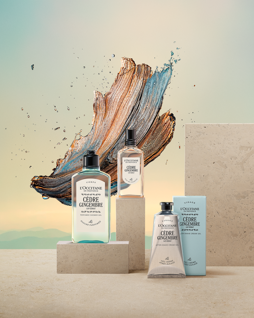 Gel Douche Homme 250ml - Cèdre Gingembre - Soin Homme | L'Occitane