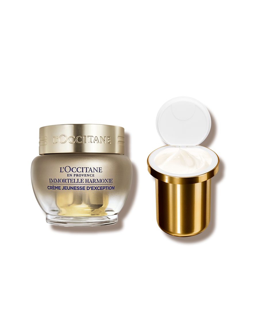 Duo Immortelle Harmonie Bijzondere Jeugdcr&egrave;me en Refill | L&rsquo;Occitane en Provence