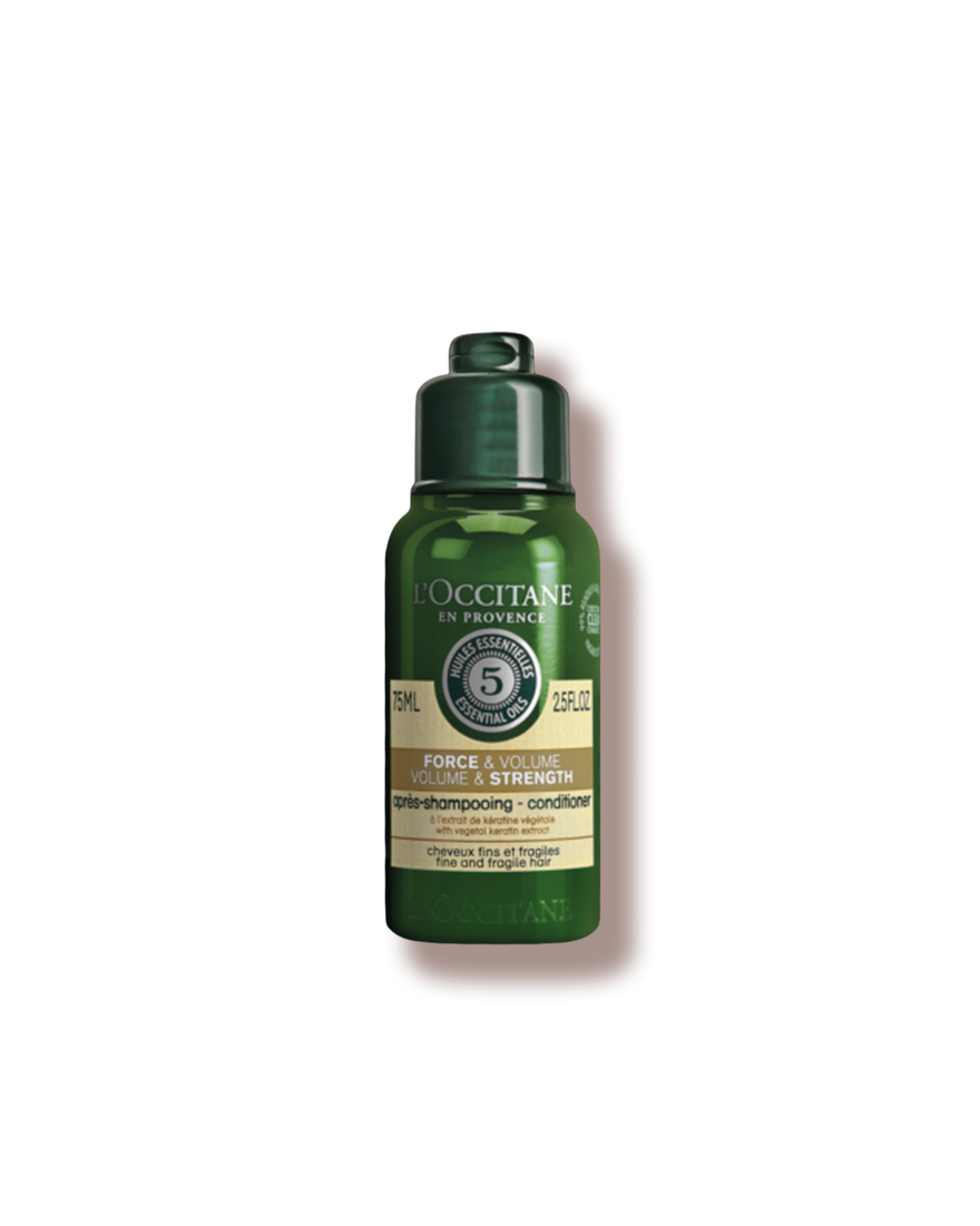 Apr&egrave;s-Shampoing Force & Volume Aromachologie 75ml | L&rsquo;Occitane en Provence