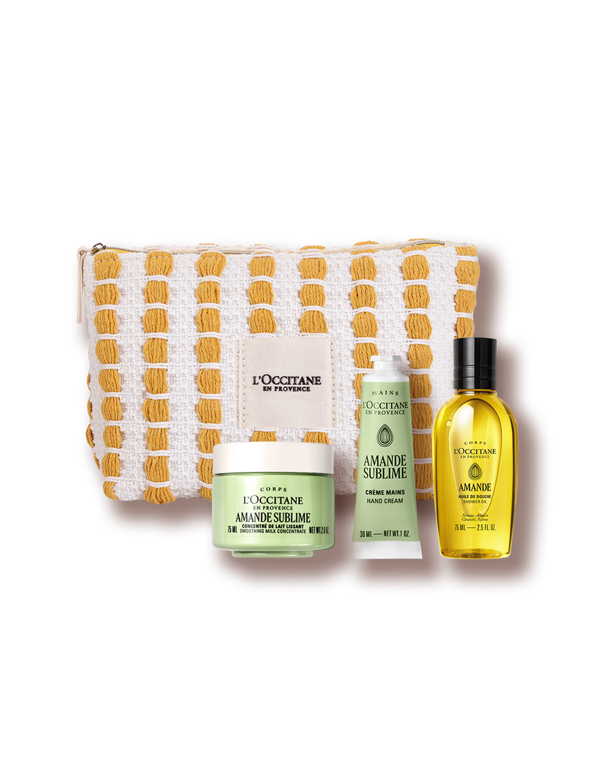 Trousse &Eacute;t&eacute; D&eacute;couverte Amande | L&rsquo;Occitane en Provence