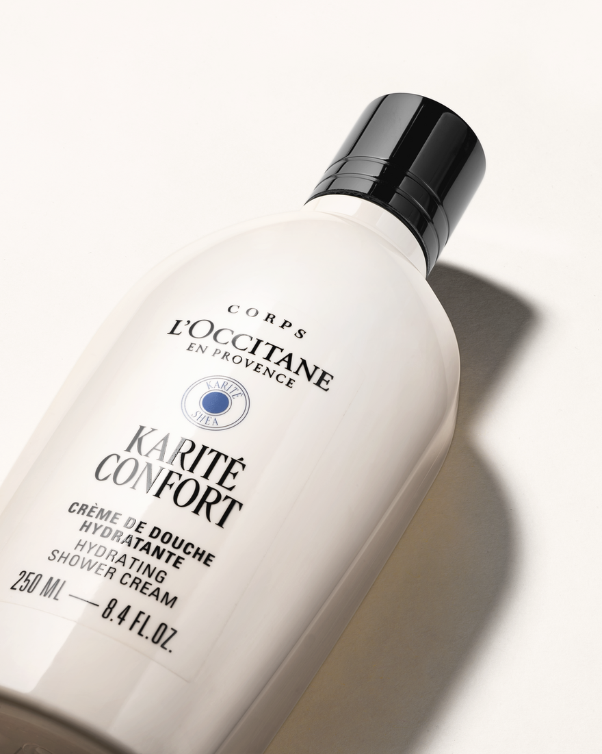Affichage de l&rsquo;image 2/4 du produit Cr&egrave;me de Douche Hydratante Karit&eacute;, , RECT