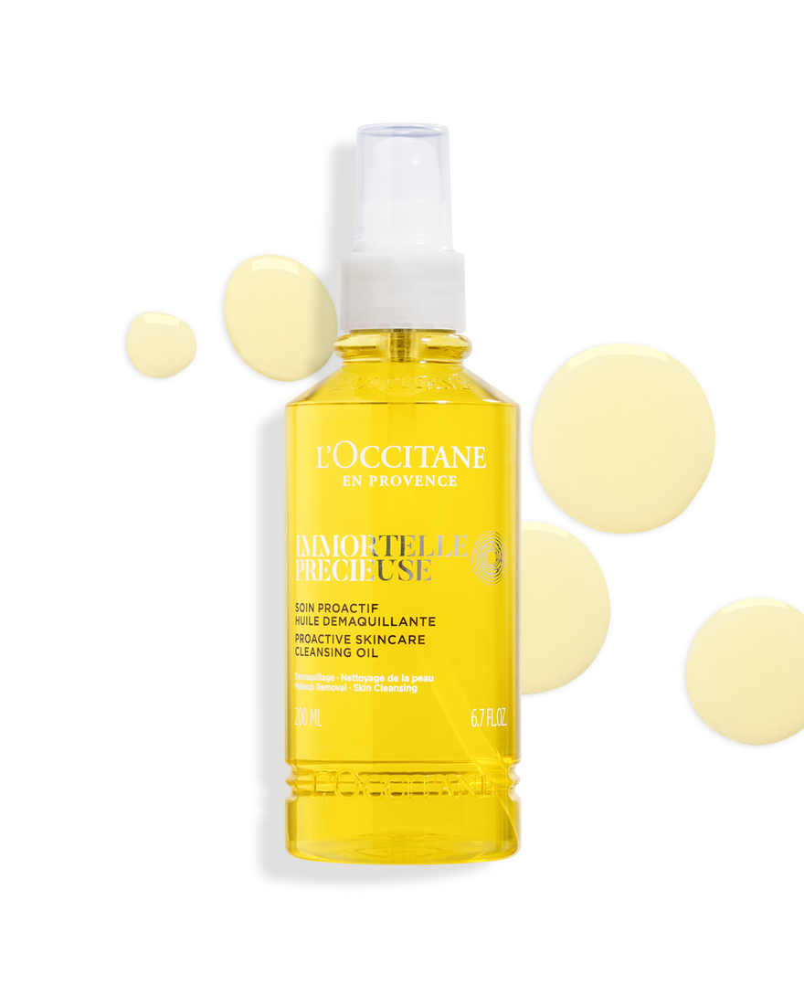 Huile démaquillante Immortelle Précieuse 200ml | L'OCCITANE | L