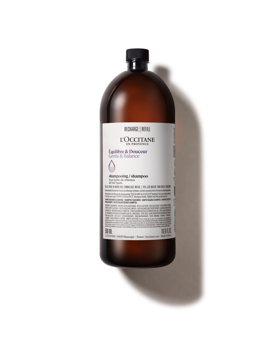 Refill Aromachology Gentle & Balanced Shampoo 500 ml | L&rsquo;Occitane en Provence