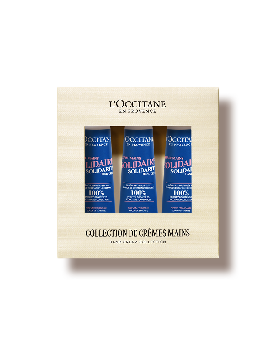 Affichage de l&rsquo;image 1/3 du produit Coffret Trio Cr&egrave;mes Mains Solidaire, , RECT