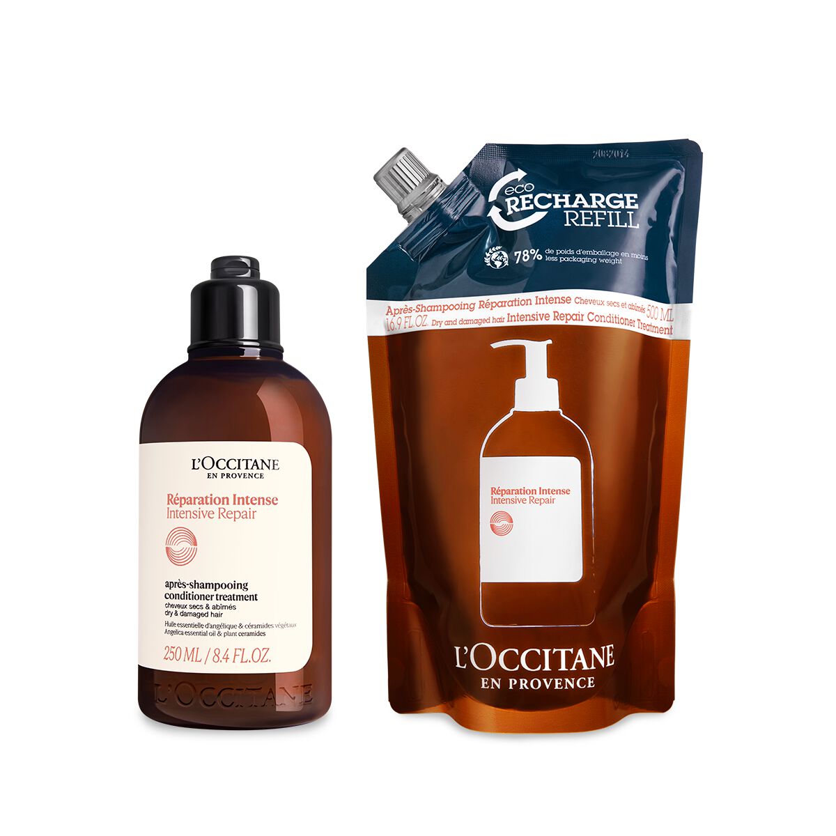 Duo Intens Herstellende Conditioner 250ml en Refill - 750 - L'Occitane en Provence