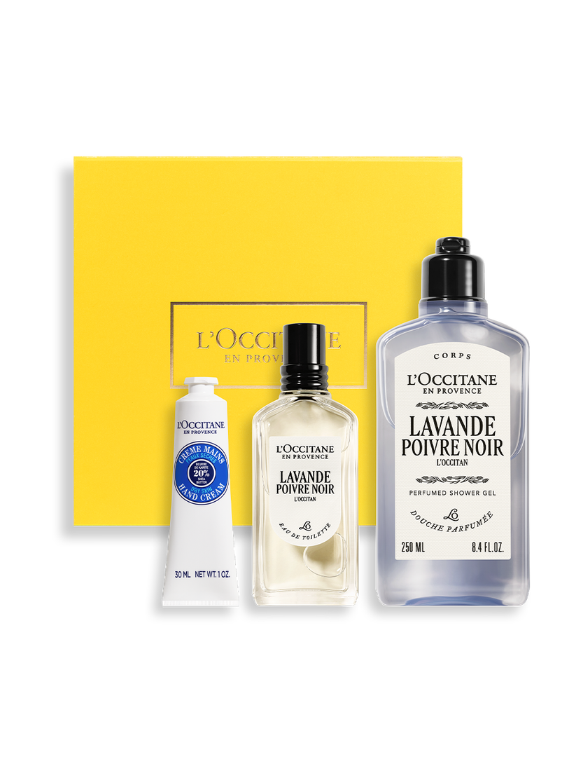 Affichage de l&rsquo;image 1/3 du produit Coffret Cadeau Parfum Lavande Poivre Noir, , RECT