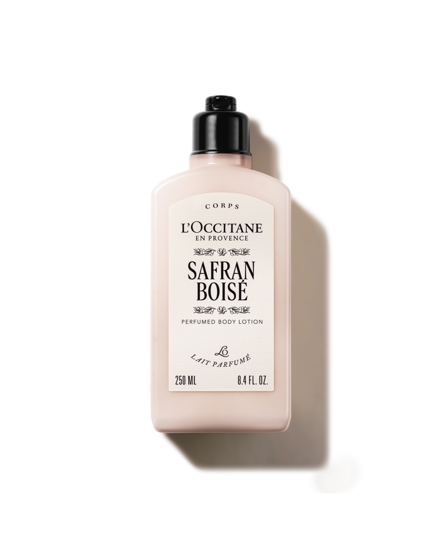 Affichage de l&rsquo;image 1/2 du produit Lait Corps Parfum&eacute; Safran Bois&eacute;, , RECT