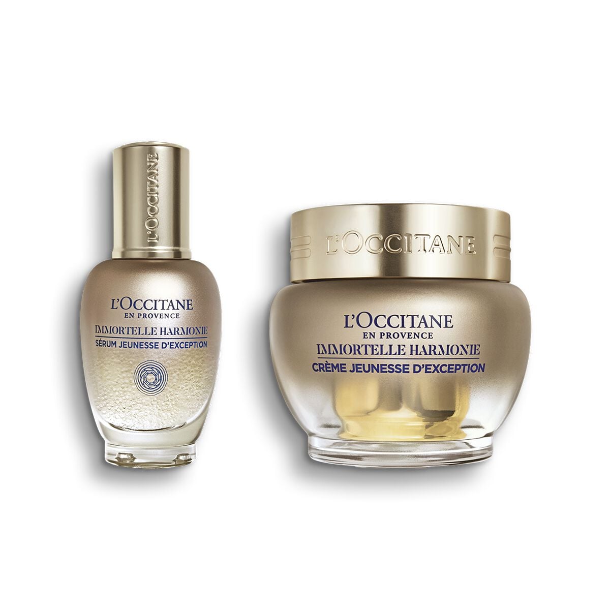 Duo Immortelle Harmonie Serum en Crème - L'occitane en Provence