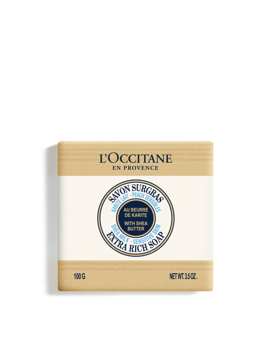Shea Melkzeep Surgras - Gevoelige Huid 100 g | L&rsquo;Occitane en Provence