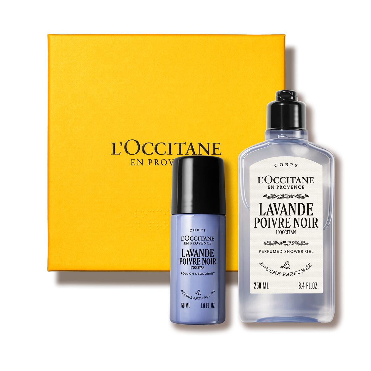 Duo Lavande Poivre Noir Douche gel & Deodorant - L'occitane en Provence