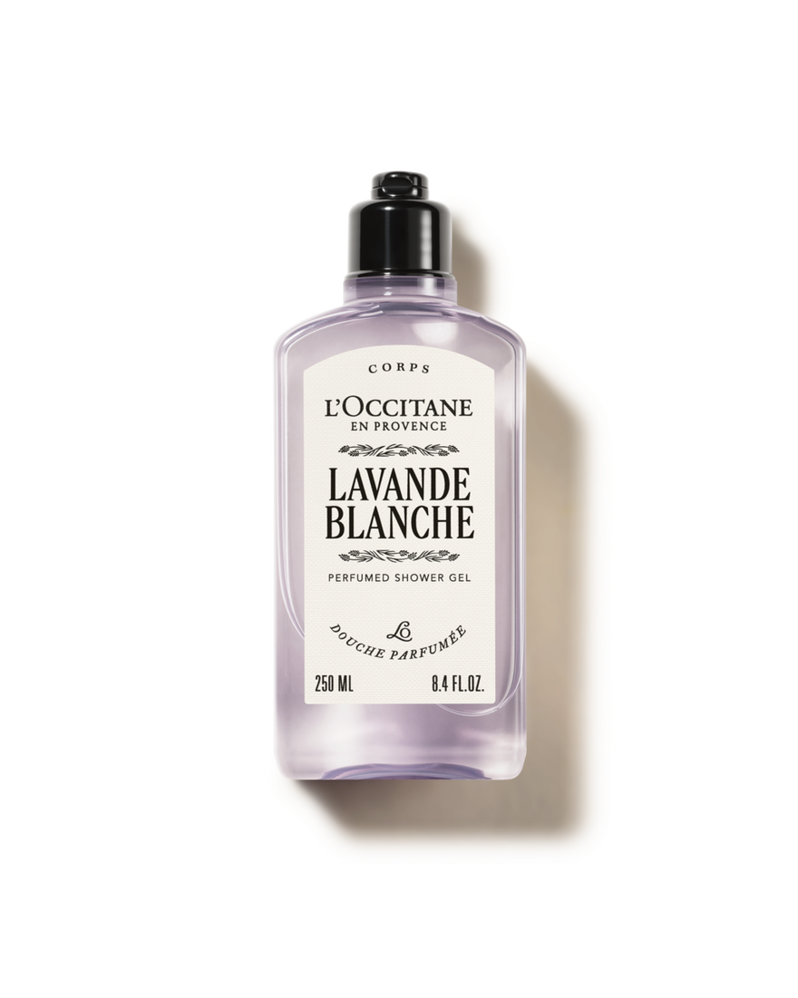 Gel Douche parfum&eacute; Lavande Blanche 250 ml | L&rsquo;Occitane en Provence
