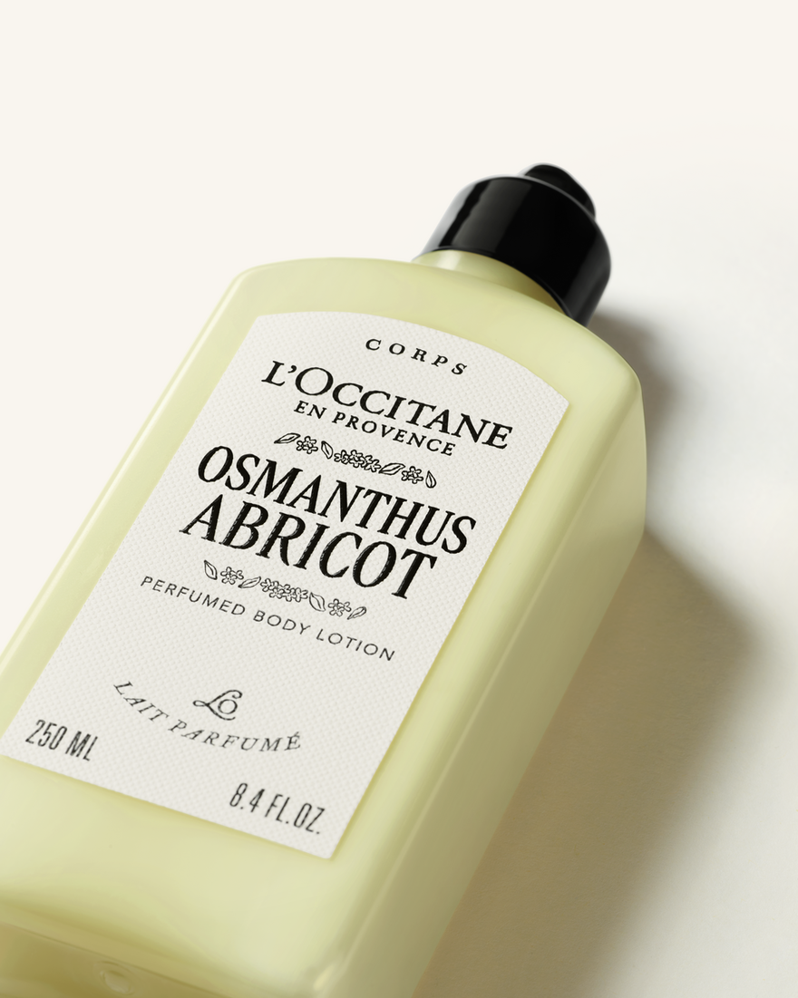 Weergave afbeelding 2/4 van product Osmanthus Abricot Geparfumeerde Bodymilk, , RECT
