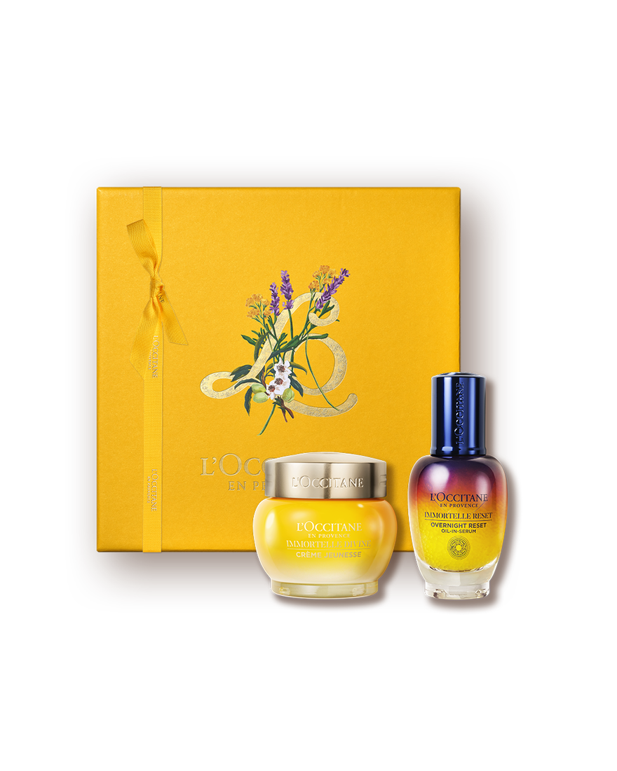Immortelle Divine & Reset Gezicht Giftset | L&rsquo;Occitane en Provence