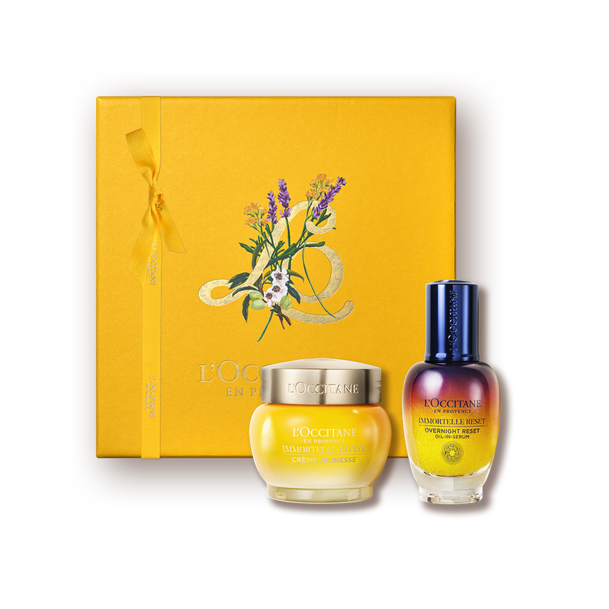 Weergave afbeelding 1/2 van product Immortelle Divine & Reset Gezicht Giftset, , RECT