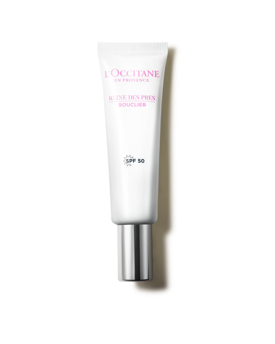 Bouclier immacul&eacute; Reine des Pr&egrave;s SPF50 30ml | L&rsquo;Occitane en Provence