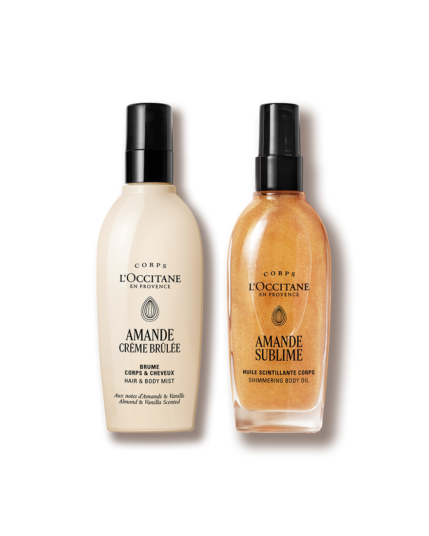 Affichage de l&rsquo;image 1/7 du produit Routine Scintillante Amande Cr&egrave;me Br&ucirc;l&eacute;e, , RECT