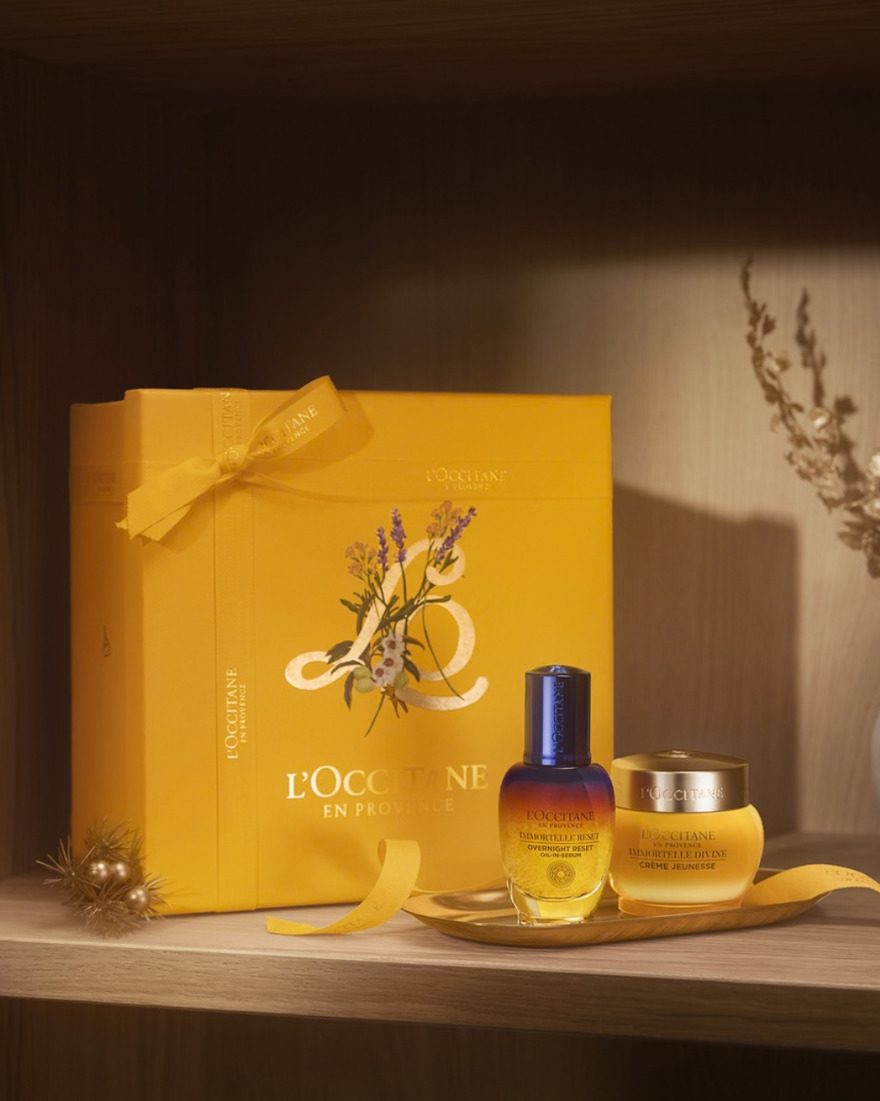 Weergave afbeelding 2/2 van product Immortelle Divine & Reset Gezicht Giftset, , RECT