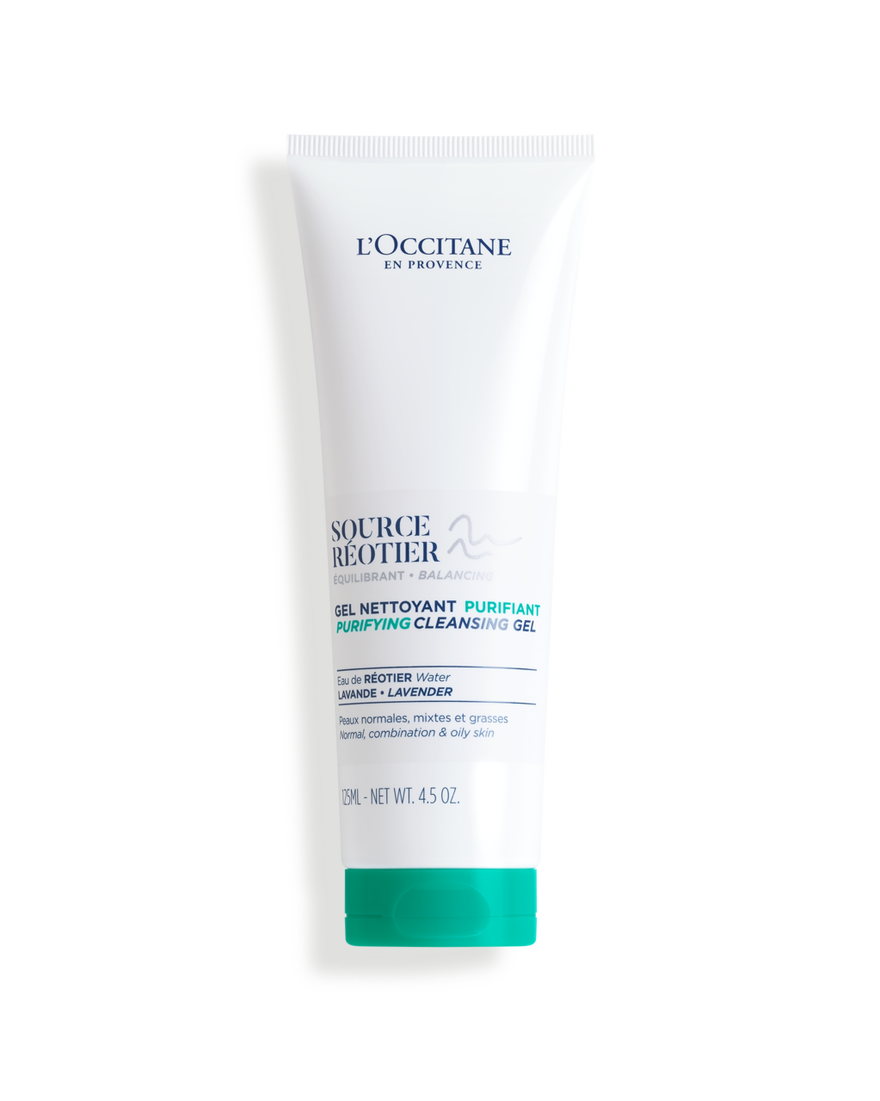 Gel nettoyant purifiant Source R&eacute;otier 125 ml | L&rsquo;Occitane en Provence
