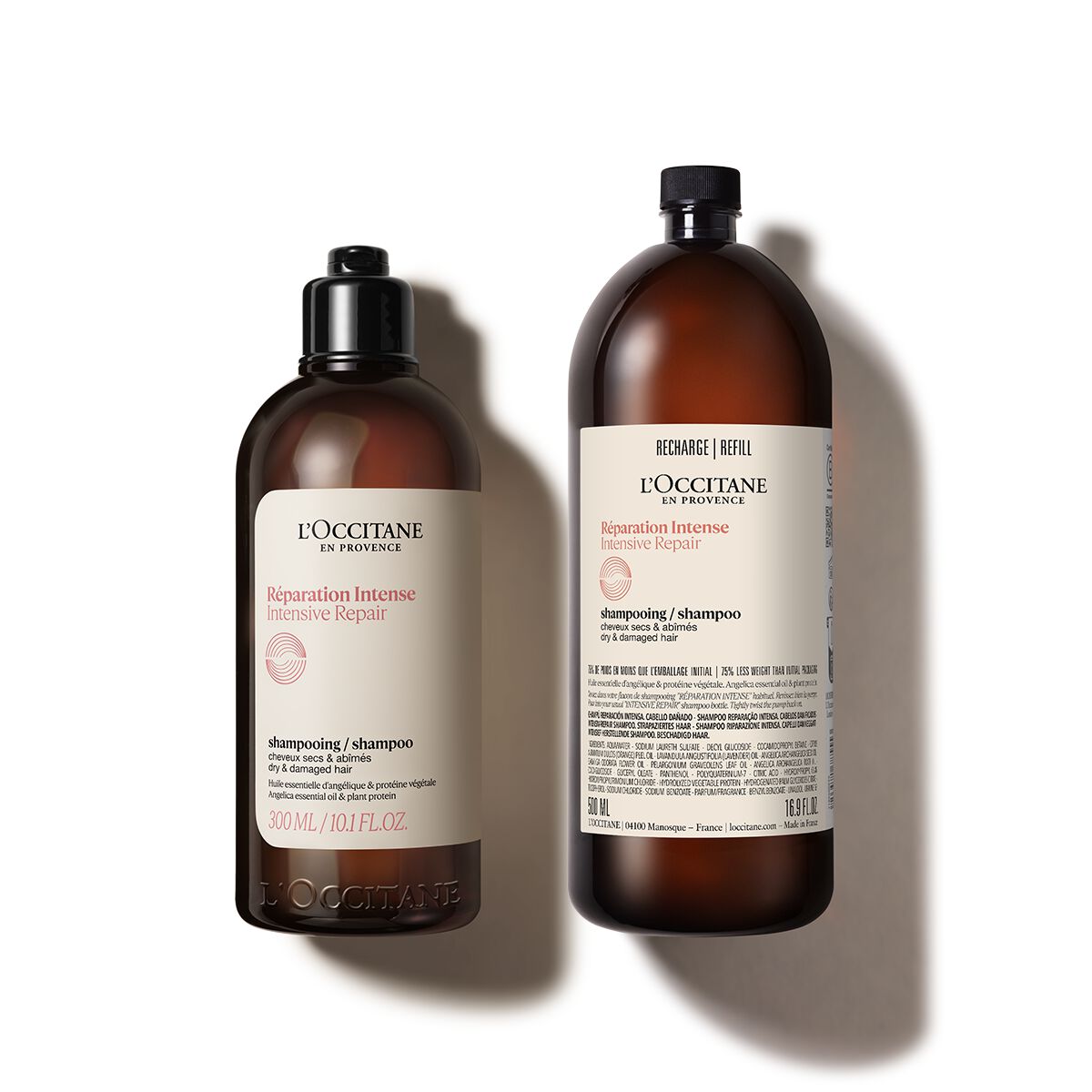 Duo Intens Herstellende Shampoo & Refill - L'occitane en Provence