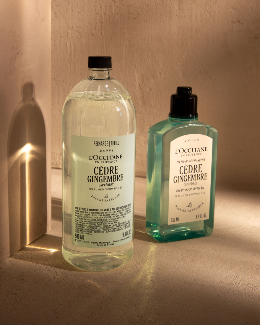 Affichage de l&rsquo;image 4/5 du produit Gel Douche C&egrave;dre Gingembre (Cap C&eacute;drat), , RECT