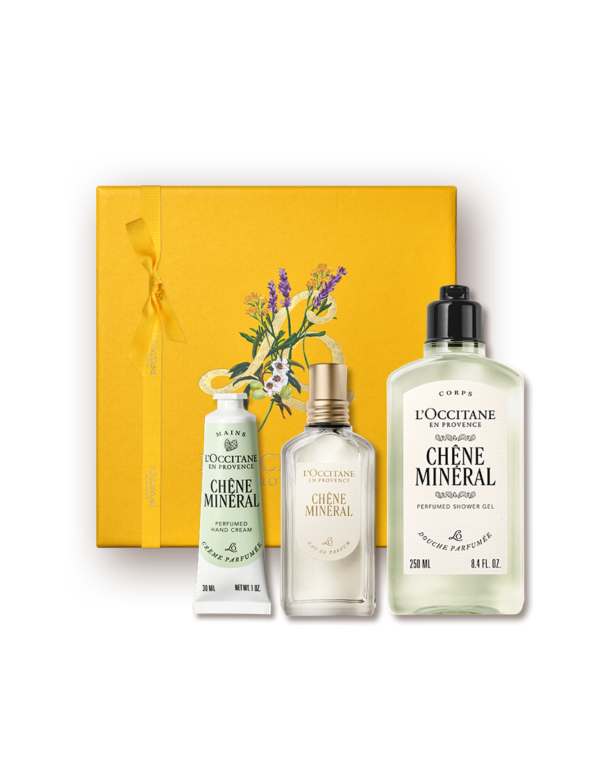 Ch&ecirc;ne Min&eacute;ral Parfum Giftset | L&rsquo;Occitane en Provence