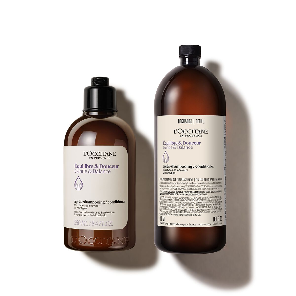 Duo Gentle & Balanced Conditioner en Refill - L'occitane en Provence