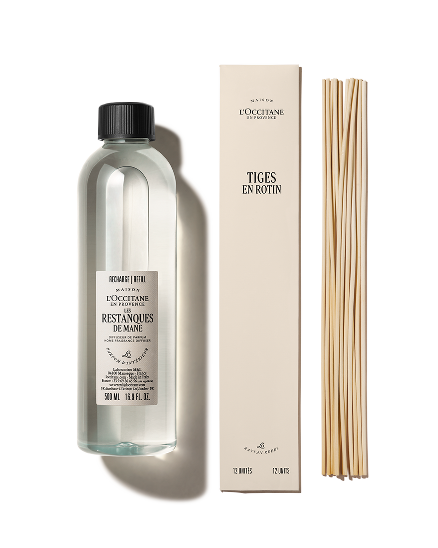 Recharge Diffuseur de parfum d'int&eacute;rieur Les Restanques de Mane | L&rsquo;Occitane en Provence
