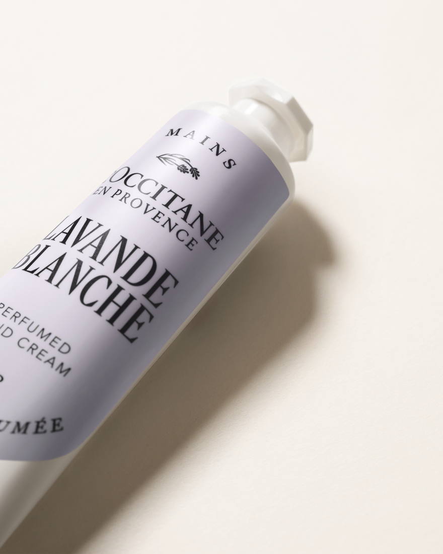Affichage de l&rsquo;image 2/4 du produit Cr&egrave;me Mains Lavande Blanche, , RECT