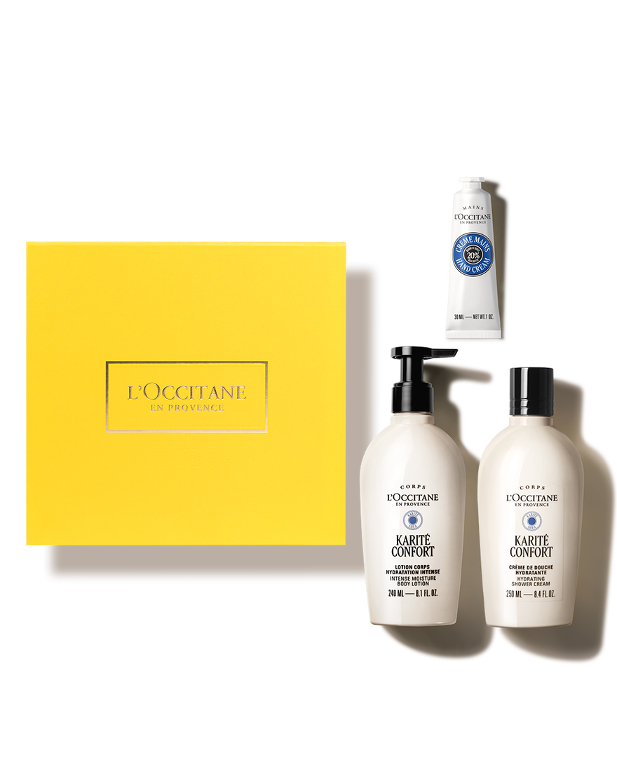 Affichage de l&rsquo;image 1/4 du produit Coffret Routine Corps Karit&eacute;, , RECT