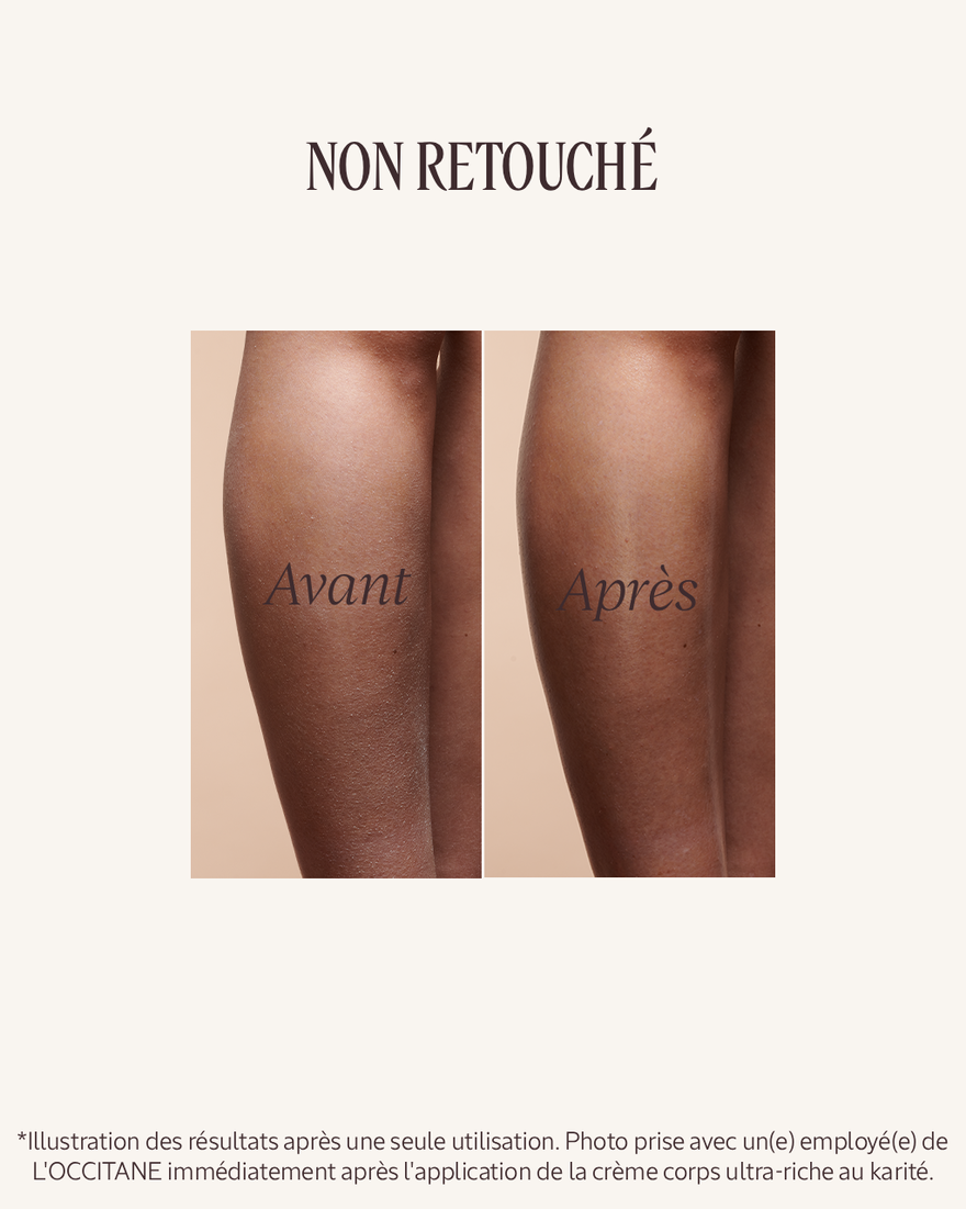 Affichage de l&rsquo;image 10/10 du produit Recharge Cr&egrave;me Corps Ultra Riche Karit&eacute;, , RECT