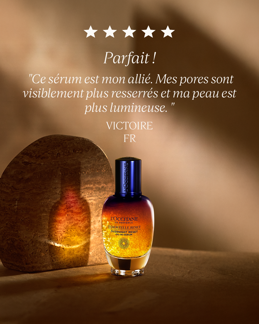 Affichage de l&rsquo;image 6/8 du produit Reset Nuit Huile-en-Serum Immortelle Reset, , RECT